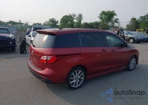 2014 Mazda Mazda5 Grand Touring из США, поврежденный, VIN JM1CW2DL7E0166678